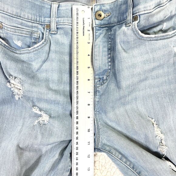 Torrid Jeans Women’s Size 18 (Actual 37x22) Crop Bombshell Skinny Distressed - Picture 14 of 15